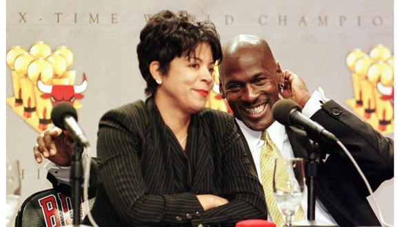 Juanita Vanoy vio de cerca cómo Jordan se convertía en una leyenda del baloncesto. (Foto: AFP)
