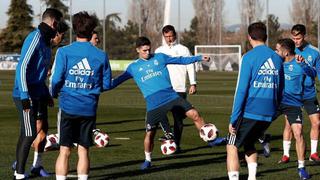 Se prepara para la Copa: el primer entrenamiento de Brahim Díaz como nuevo jugador de Real Madrid