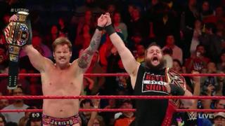 WWE: Roman Reings perdió el título de los Estados Unidos ante Chris Jericho y Kevin Owens en RAW