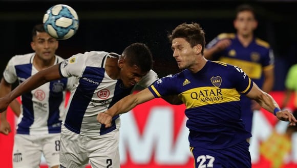 Boca perdió 1-0 ante Talleres por Copa de la Liga Profesional. (AFP)