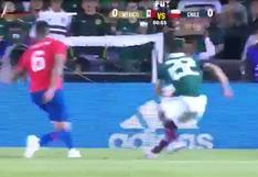 Casi abre la cuenta: así le pegó el ‘Chucky’ Lozano en el México vs. Chile [VIDEO]