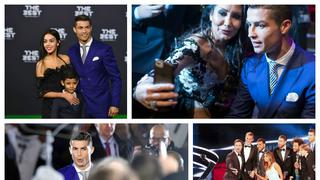 Cristiano Ronaldo: cómo reaccionaron sus fans en The Best y sus fotos con novia y Ronaldo Jr