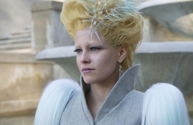 Elizabeth Banks played Effie Trinket in "The Hunger Games" (Photo: Lionsgate)