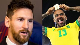 Quiere hacer más historia: Messi buscará superar en títulos a Dani Alves [VIDEO]