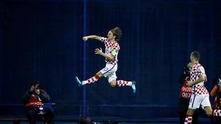 De techo alto: Modric se ilusiona y asegura que Croacia está en el lugar donde pertenece