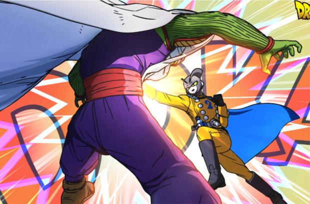 Piccolo luchando contra el androide Gamma 2 en "Dragon Ball Super: Super Hero" (Foto: Toei Animation)