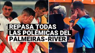 Todas las polémicas del Palmeiras vs. River Plate: dos posibles penales, gol anulado y una tarjeta roja