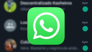 WhatsApp: por qué sale un punto verde o “@” en un chat de la app