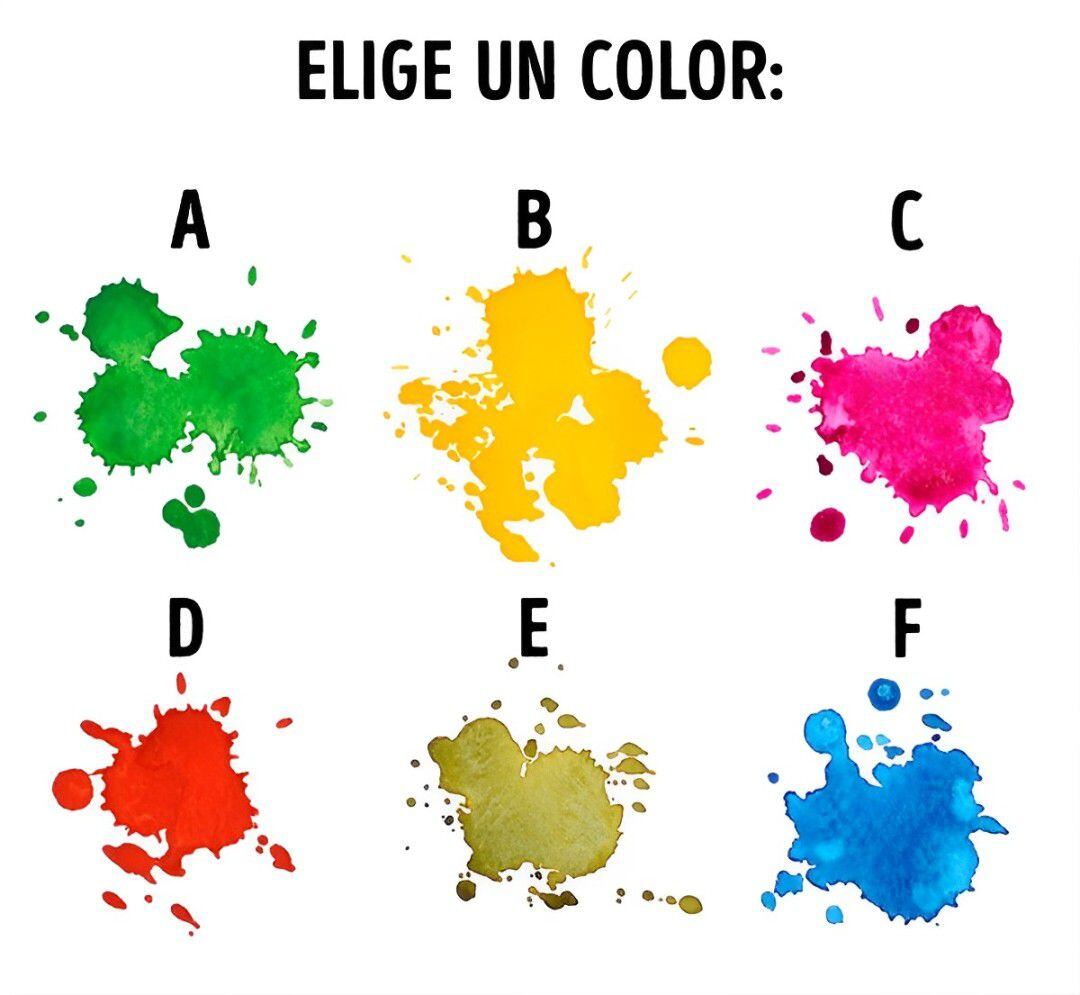 Descubre si eres una persona activa o pasiva según el color que más te guste aquí (Foto: GenialGuru).