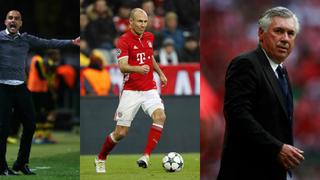 Robben: "Guardiola está poseído, con Ancelotti hay más libertad"
