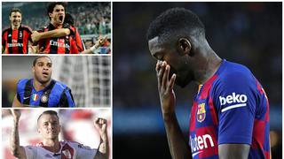 ¿Se sumará Dembélé? Los futbolistas que pintaron para cracks y se perdieron en el camino [FOTOS]