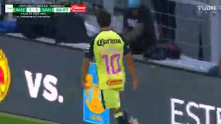 Sobre la hora: Sebastián Córdova puso el 2-1 para América sobre Santos Laguna [VIDEO]