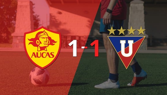 Liga de Quito empató 1-1 en su visita a Aucas