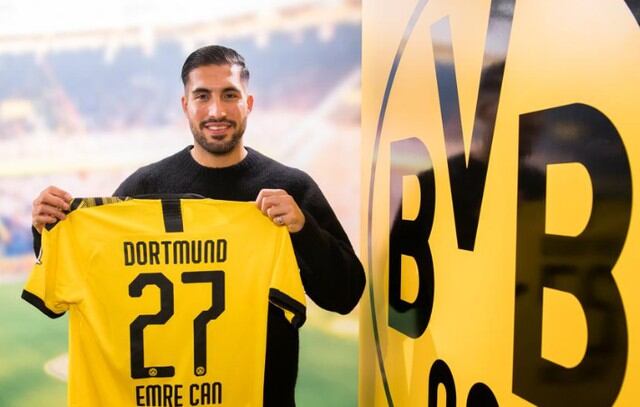 Emre Can | Borussia Dortmund. (Foto: Agencias)