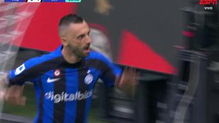 Gran jugada colectiva: el gol de Brozovic para el 1-0 de Inter ante Milan [VIDEO]