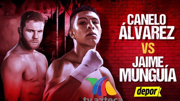 Vía TV Azteca, Canelo Álvarez vs. Jaime Munguía EN VIVO: mira la pelea de boxeo (Video: Twitter)