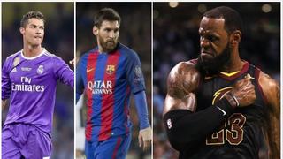 Messi y Cristiano lejos de la punta: los deportistas mejor pagados del 2018 [FOTOS]