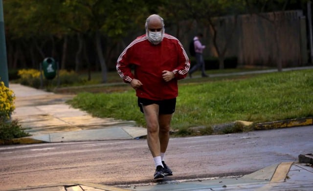 Limeños salieron a hacer deporte tras aprobación del Ministerio de Salud. (César Grados / GEC)