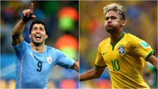 Luis Suárez vs. Neymar: ¿Quién ganará el duelo por Eliminatorias?