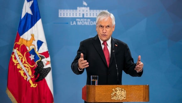 El presidente de Chile, Sebastián Piñera, decretó el toque de queda para enfrentar la pandemia de coronavirus. (AFP).