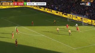 Raúl Jiménez volvió al gol: se la dejaron servida y marcó en paliza del Wolverhampton a Norwich por Premier [VIDEO]