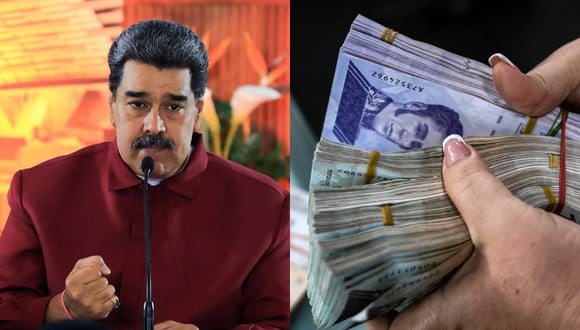 Mira aquí cómo puedes cobrar el Bono Independencia que va a repartir el gobierno de Nicolás Maduro. | Foto: Composición