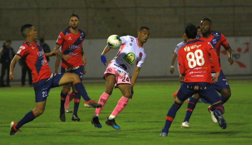 Sport Boys vs. Carlos A. Mannucci chocan en Trujillo por el Torneo Clausura. (Foto: Celso Roldán)