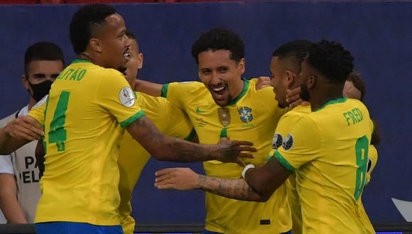 Brasil goleó 3-0 a Venezuela en el primer partido del torneo. (AFP)