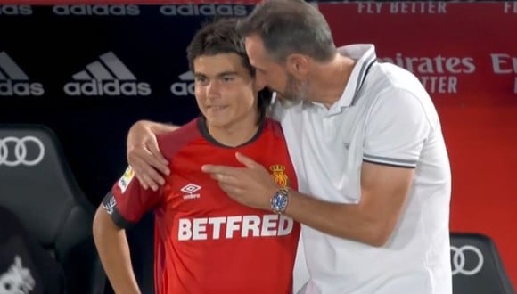 Luka Romero es el jugador más joven en debutar en LaLiga. (Captura)