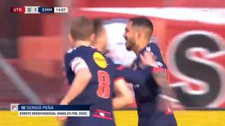 ¡Apareció la calidad! Sergio Peña anotó en el partido de FC Emmen en la Eredivisie [VIDEO]