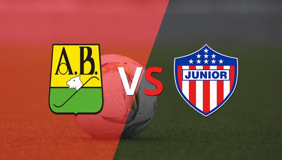 ¡Arranca el segundo tiempo! Bucaramanga y Junior empatan sin goles