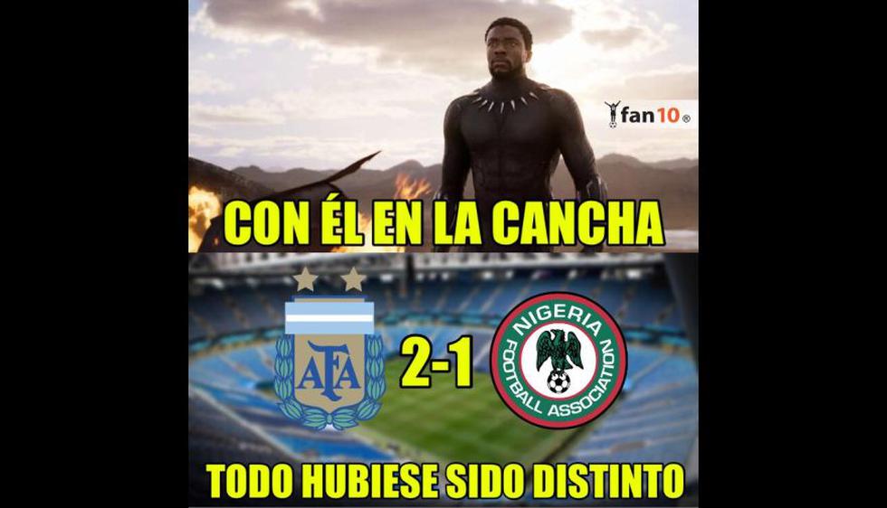 Argentina vs. Nigeria: los memes de la fecha 3 del Grupo D en el Mundial de Rusia 2018. (Difusión)