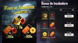 Free Fire regala tokens para la Incubadora si haces este simple proceso