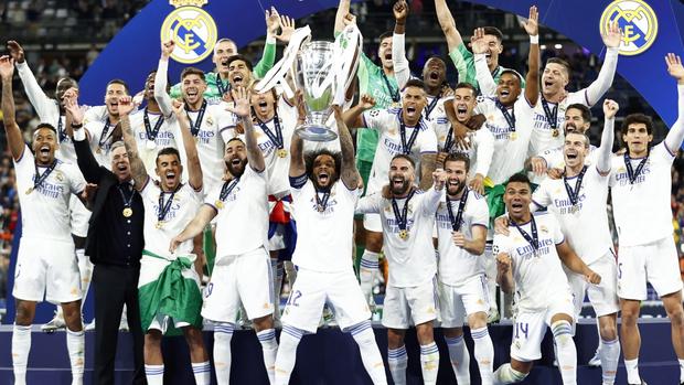 Real Madrid ganó la Champions League por última vez en 2022. 