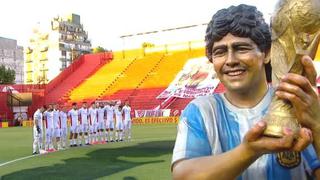 “La Cuna de Dios”: el emotivo homenaje de Argentinos Juniors a Diego Armando Maradona [VIDEO]