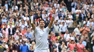 A paso firme: Novak Djokovic venció a Kevin Anderson y pasó a tercera ronda de Wimbledon 2021