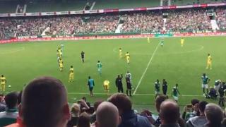 Claudio hizo la fiesta: la espectacular ovación del Werder Bremen en su vuelta al Weserstadion [VIDEO]