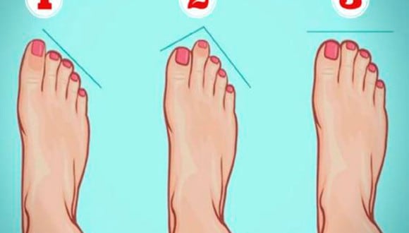 Observa y responde de qué forma son los dedos de tus pies. Las respuestas asombran a usuarios en diferentes partes del mundo. (Foto: MDZ Online)