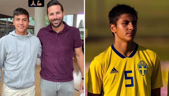Matteo Pérez Winlöf, de padre peruano, firmará por el Bayern Munich de Alemania. (Fotos: Composición/IG @matteoperezwinlof_05)