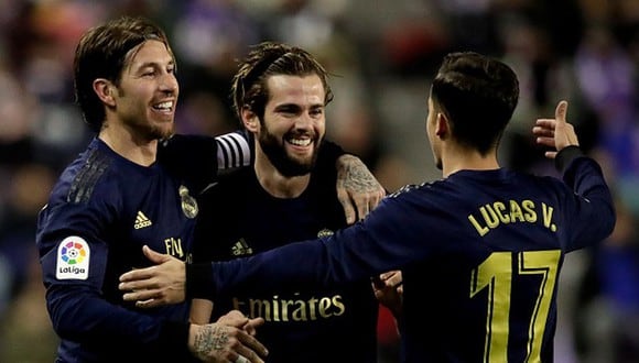 El único líder: Real Madrid venció 1-0 al Valladolid por la jornada 21 de Liga Santander. (Getty)