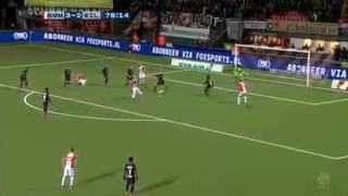 Se armó tremenda Peña: anotó un gol y dio tres asistencias con Emmen por la Eredivisie [VIDEO]
