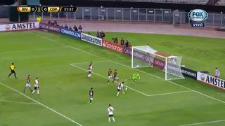 ¡Pero para qué te traje! 'Nacho' Fernández se perdió gol solo tras pase de Borré ante Palestino