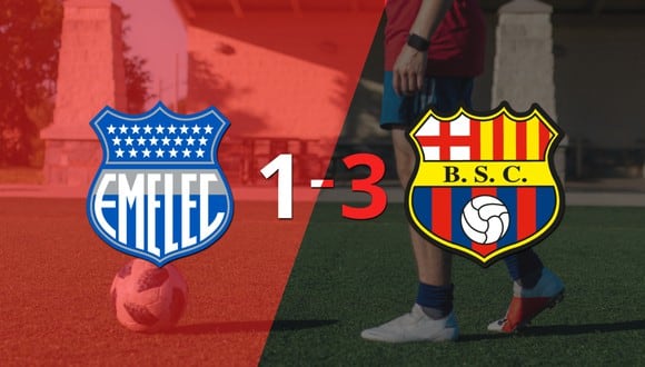 El Clásico del Astillero fue para Barcelona: venció 3-1 a Emelec