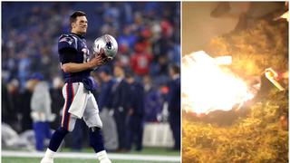 Inaceptable: seguidores de los Patriots quemaron camiseta de Tom Brady luego de que el equipo perdiera ante los Titans [VIDEO]