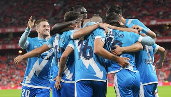 Rayo Vallecano venció por 2-1 al Athletic Club por LaLiga con gol de Radamel Falcao. (Foto: Rayo Vallecano)