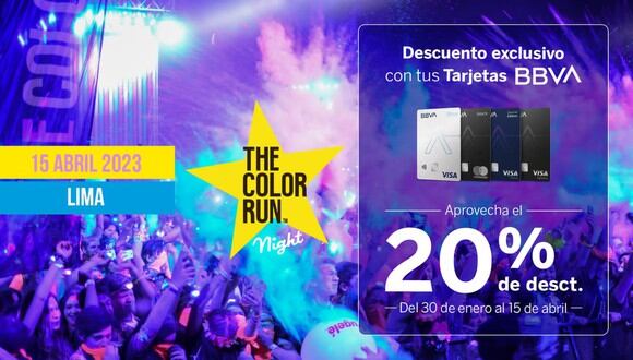 The Color Run Night 2023: los 5K que iluminarán la noche de Lima. (Imagen: Difusión)