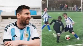 Messi ya tiene sucesor: Mateo y la brutal jugada que deslumbra en Internet