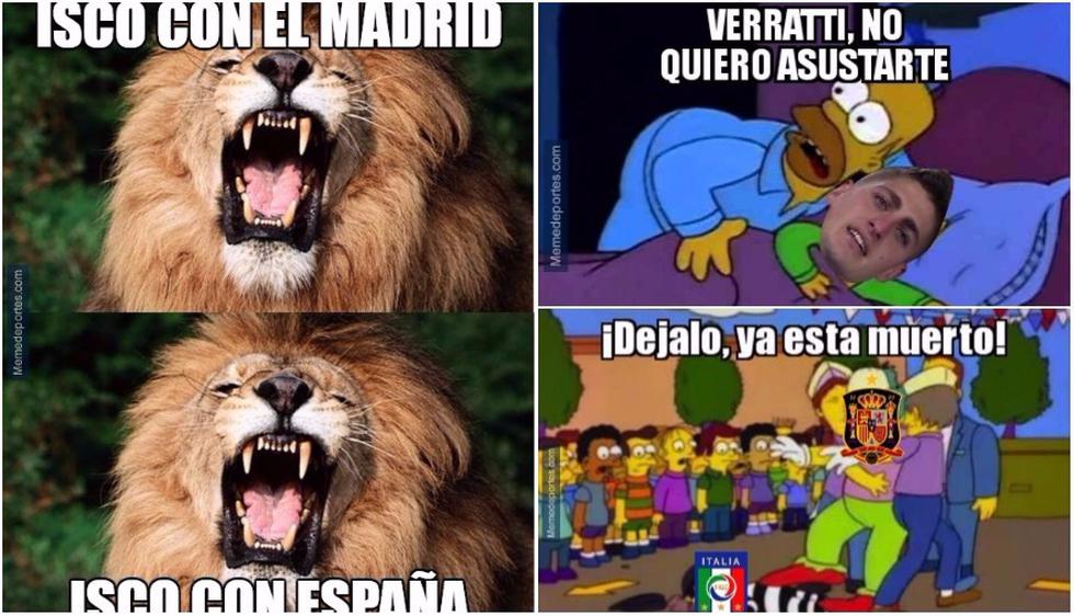 Los mejores memes del España-Italia por las Eliminatorias eurpeas rumbo a Rusia 2018. (Meme Deportes)
