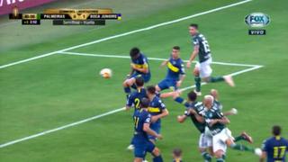 Todo Palmeiras contra el juez: ¿hubo mano de Pérez en la última jugada del primer tiempo?