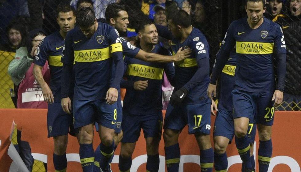 Boca Juniors vs Libertad por octavos de final de la Copa Libertadores 2018. (Fotos: AP)